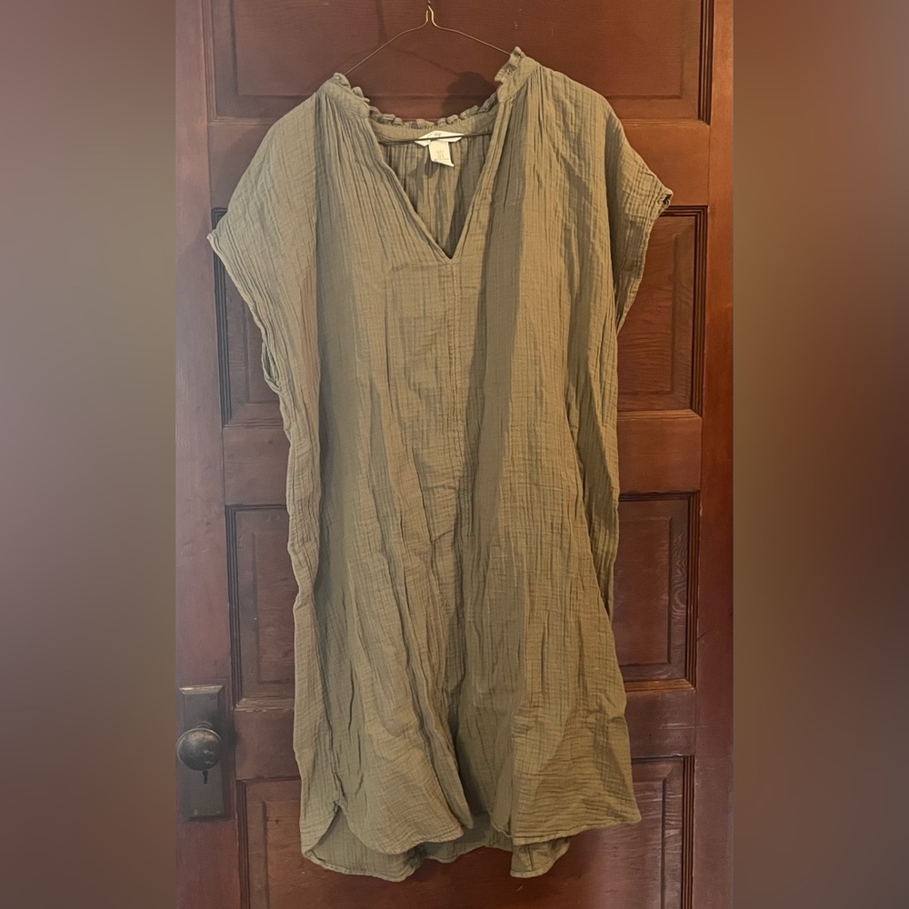 H&M cotton gauze dress